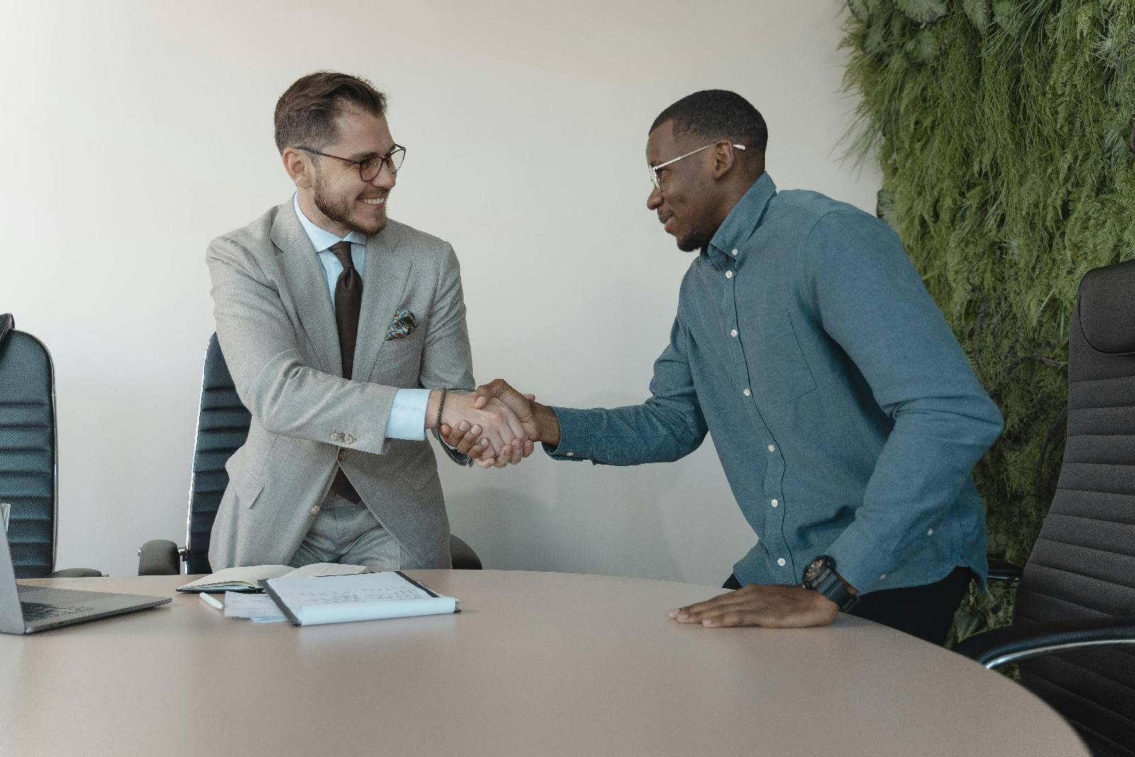 Distributor Partnership Handshake